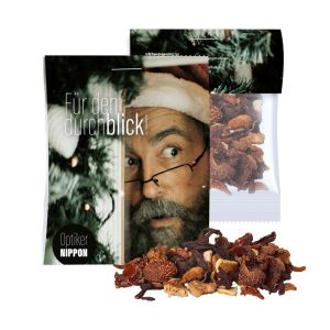 7 g Express Bio Glühweingewürz fein im Flowpack mit Werbereiter