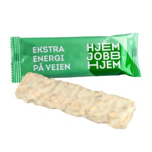 35 g Joghurt-Apfel Müsliriegel im Flowpack mit Werbedruck