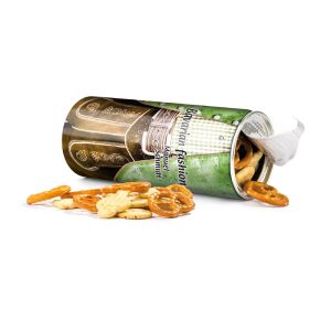 Snack Roll veganer Knabber Mix mit Logodruck
