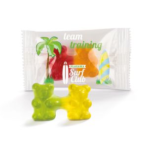 Team Gummibärchen mit Logodruck
