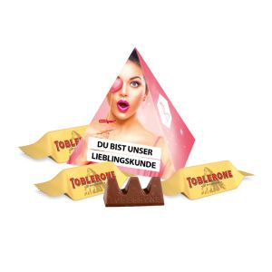 3er Toblerone mini mit Werbebedruckung