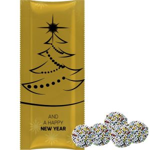 30 g Bunte Schokotaler im Stickpack mit Werbedruck