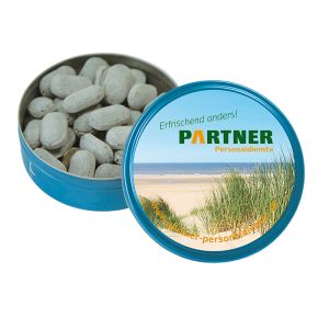 Echt Sylter Brisen Klömbjes-Dose Hustenbonbons EXTRA mit Werbedruck