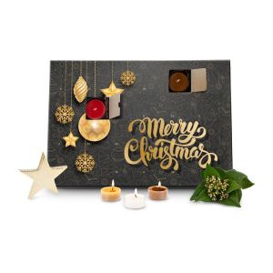 Präsent Duftkerzen Adventskalender Merry Christmas
