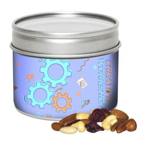 60 g Bio NusskernMix mit Cranberries in Sichtfensterdose mit Werbe-Etikett