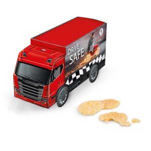 3D Präsent LKW Käse Chips mit Werbedruck