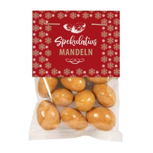 40 g Spekulatius Mandeln mit Werbeanbringung