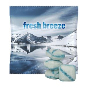 15 g Frische Brise Bonbons im Tütchen mit Werbedruck