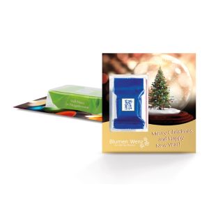 Ritter SPORT Premium-Card mit Logodruck