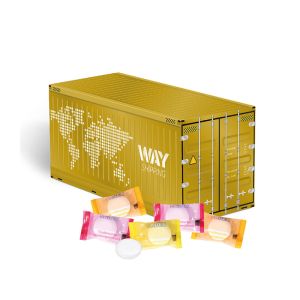 3D Präsent Container SADEX Traubenzucker mit Werbedruck