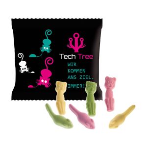 HARIBO Katz & Maus im Werbetütchen mit Logodruck