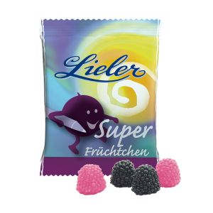 HARIBO Berries in promotional bags with logo print