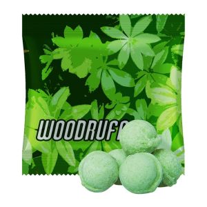 15 g Waldmeister-Brause Bonbons im Tütchen mit Werbedruck