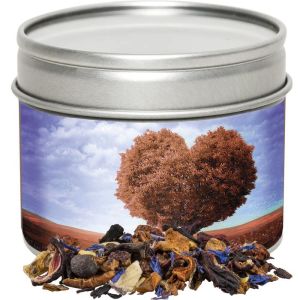30 g Christkindl Tee in Sichtfensterdose mit Werbeetikett