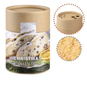 85 g Stollengewürzmischung in Eco Pappstreuer Maxi mit Werbebanderole