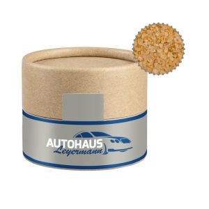 75 g Rauch-Salz in Kraftpapierdose Mini mit Werbeetikett