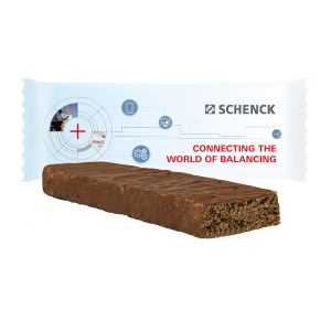 33 g Chia-Kokos Stevia-Riegel im Flowpack mit Werbedruck