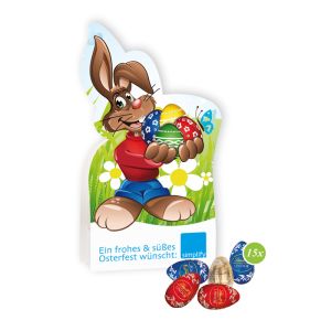 Werbe Osterhase mit Werbebedruckung
