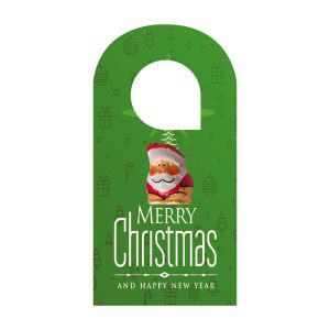 Individueller Türhänger mit einem Schoko-Weihnachtswichtel