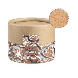 45 g Lebkuchengewürzmischung in Eco Pappdose Mini mit Werbebanderole
