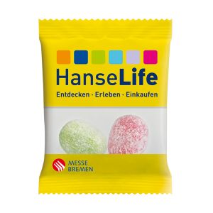 Maoam Saurer Kracher im Werbetütchen mit Logodruck