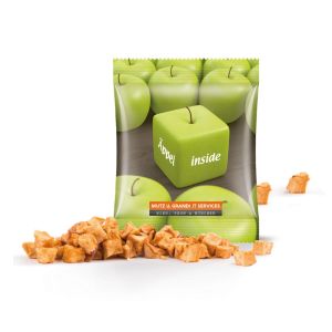 Werbetüte Apfel Cubes Minitüte mit Logodruck
