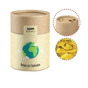 50 g Nasi-Goreng Gewürzmischung in Eco Pappstreuer Maxi mit Werbebanderole