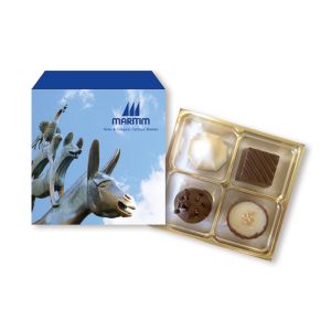 40 g HACHEZ Pralinen Kleine Aufmerksamkeit mit Werbedruck
