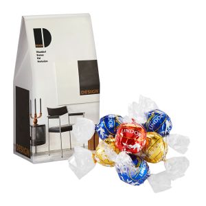Maxi-Promo Box Lindt Lindor Kugel Mix mit Werbedruck