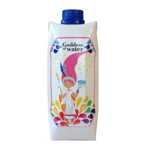 Promo Tetra-Wasser mit bedrucktem Etikett 1-Seitig