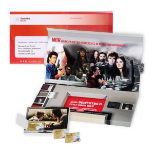 Business Mail Countdown Kalender mit Werbebedruckung