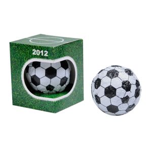 Schoko Fußball in Werbekartonage