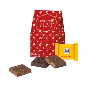 Christmas Mini Präsent Ritter SPORT mit Werbedruck