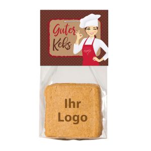 5er Pack Logo Keks hell im transparenten Flowpack