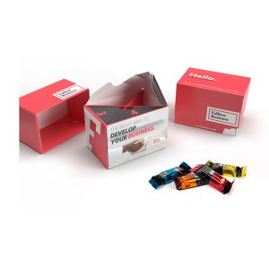 120 g Lindt HELLO Mini Sticks in nachhaltiger Werbebox