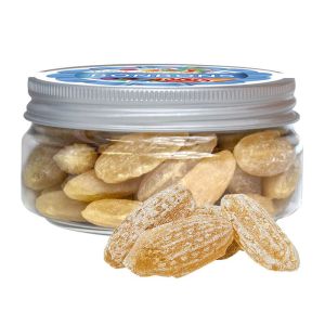 70 g Ingwer Bonbons in Sweet Dose mit Werbeetikett