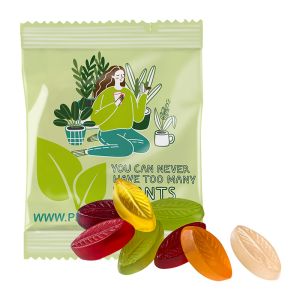 20 g vegane Fruchtgummi Sonderform im Werbetütchen