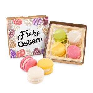 40 g Macarons in individueller Schachtel mit Werbedruck