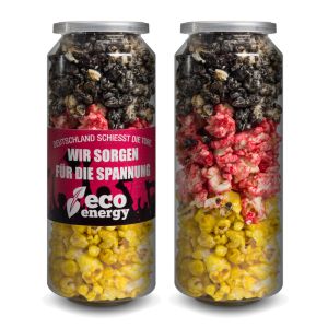 50 g Crazy Popcorn Deutschland Edition mit Banderole und Logodruck