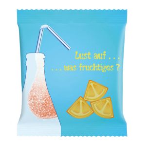 HARIBO Orangina im Werbetütchen mit Logodruck