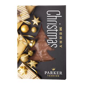 Adventsschokolade mit Logodruck