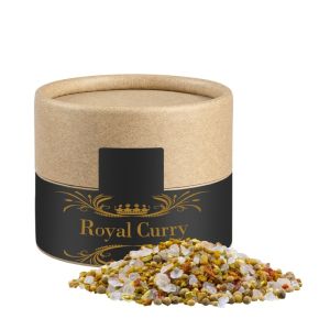 50 g Royal Curry in Kraftpapierdose Mini mit Werbeetikett