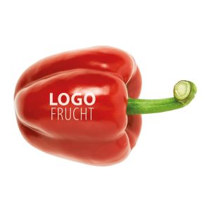 PR LogoPaprika mit Werbedruck