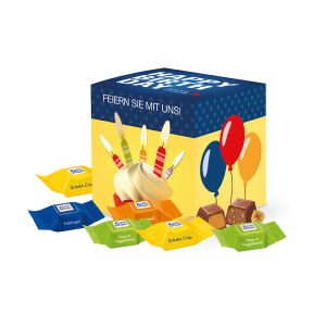 Werbewürfel Ritter SPORT mit Logodruck