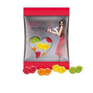 15 g Trolli Fruchtgummi Brillen im Werbetütchen mit Logodruck