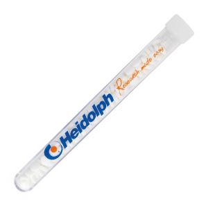 16 g zuckerfreie Mint-Pastillen im Reagenzglas mit Werbedruck