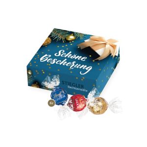 Lindor Präsent mit Werbebedruckung (Naturpapier)