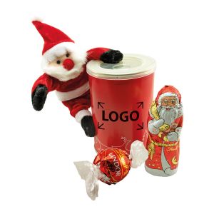 Nikolaus-Set in der Dose mit individueller Banderole