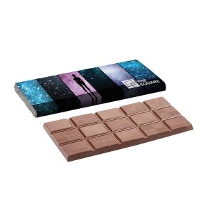 100 g Schokoladentafel mit bedruckbarer Banderole