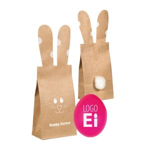 BUNNY BAG LogoEi mit Werbedruck